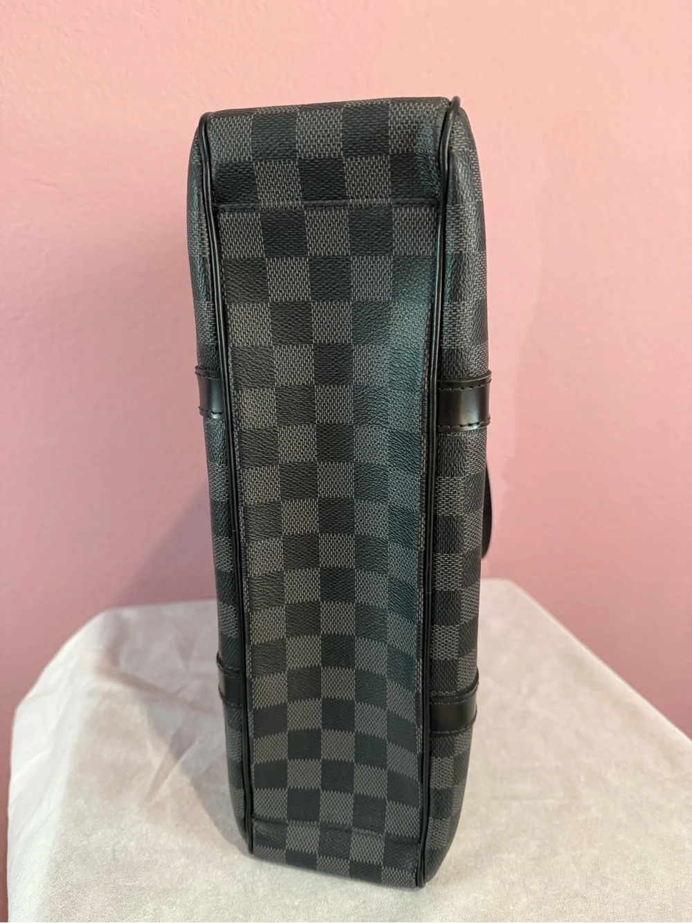 Louis Vuitton Tadao Tote Black/Gray Damier Graphite